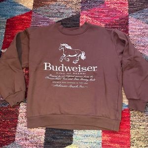 Budweiser Sweatshirt from PacSun size small brand new